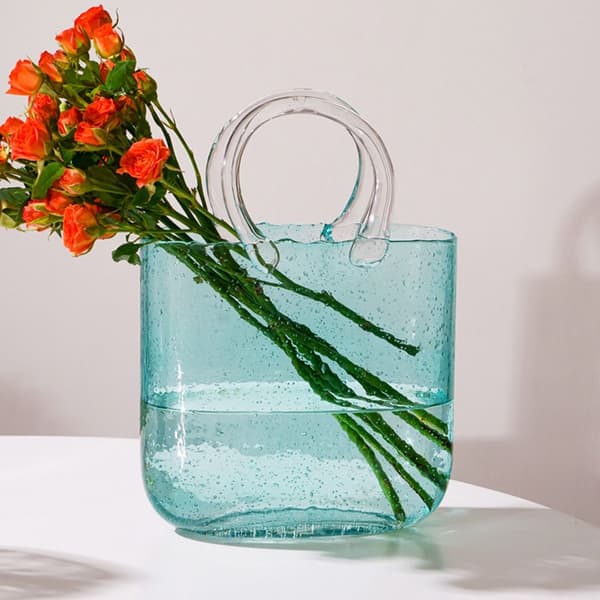 Glasvaser Kurvepose TRANSPARENT transparent