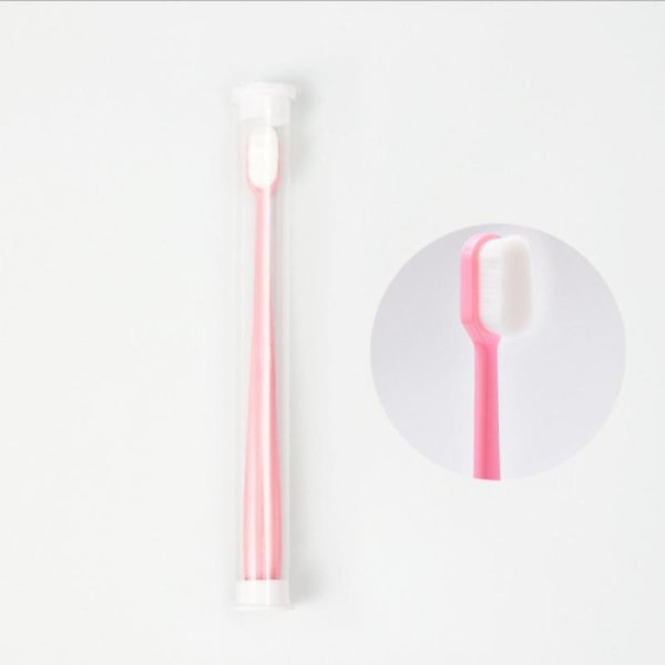 Nano Toothbrushes Manuaalinen hammasharja PINK FLAT FLAT Pink Flat-Flat