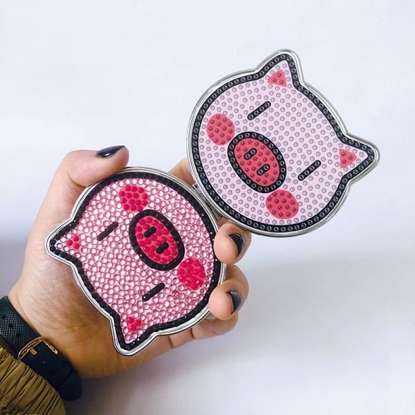 Sminkespeil Diamantmaling PIGGY PIGGY Piggy