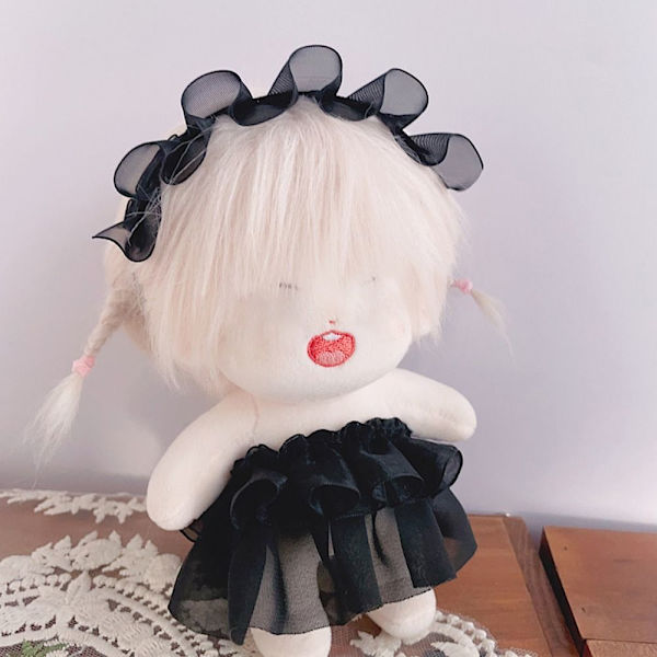 Dockkläder Jelly Kjol Set SVART black