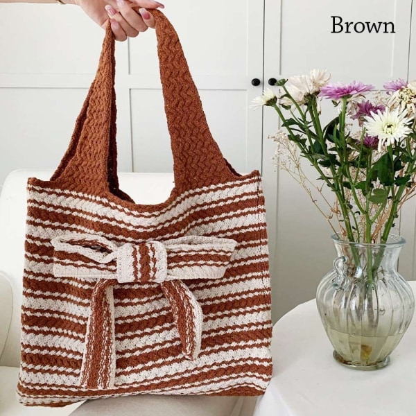 Skulderveske Tote Bags BRUN brown