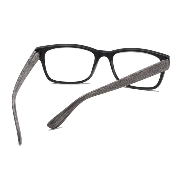 Anti-Blue Light lukulasit Neliömäiset silmälasit RUSKEA Brown Strength 350