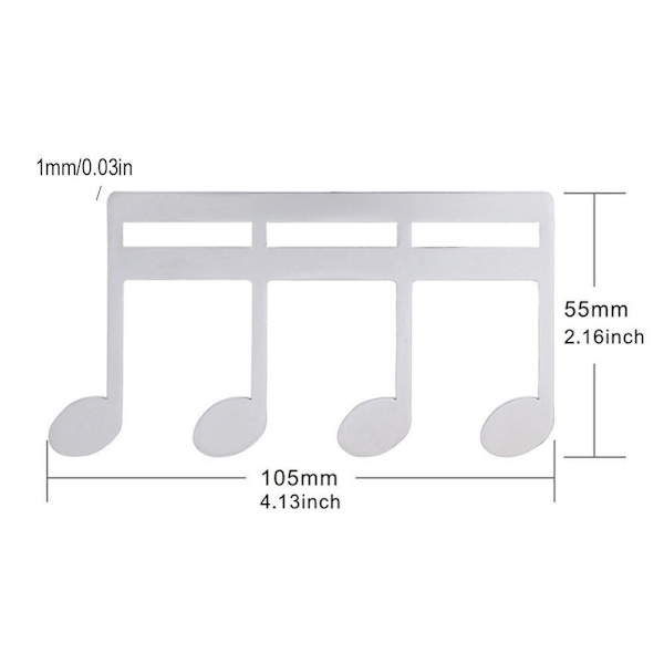 Sivupidike Musiikkimusiikkileike GOLDEN Golden