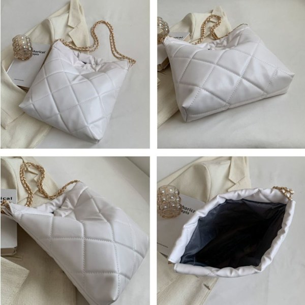 Muleposer Underarm Håndtaske HVID white
