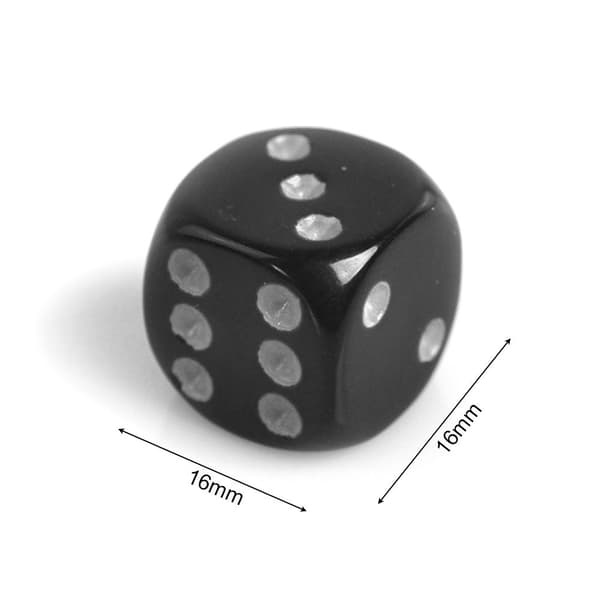 Akryyli Dice Cube Dice SKY BLUE sky blue