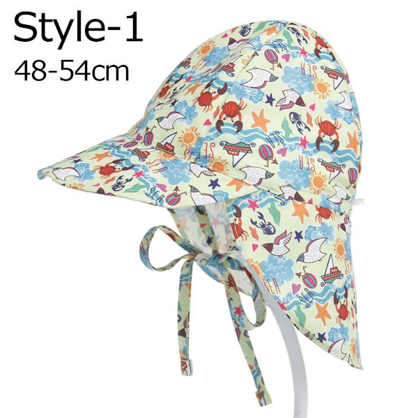 Lasten aurinkohatut Lasten rantahattu 48-54CMSTYLE-1 STYLE-1 48-54cmStyle-1