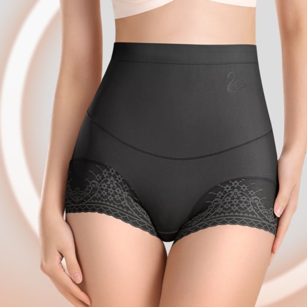 Body Shaper Briefs Slimming Underkläder SVART XL Black XL