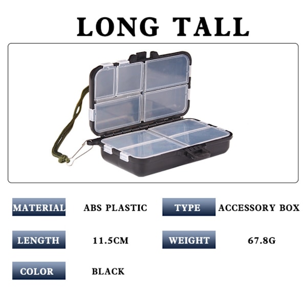 Luya Bait Box Fish Bait Box Opbevaringsbeholder