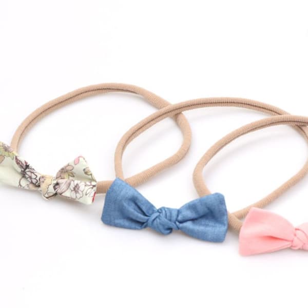 6PCS/1SET Baby Pannband Elastiskt bomull