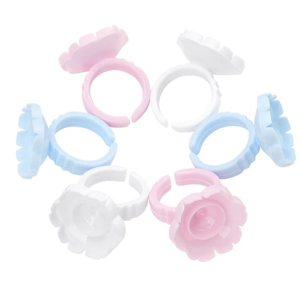 100 st Limringar Ympdräkter VIT white
