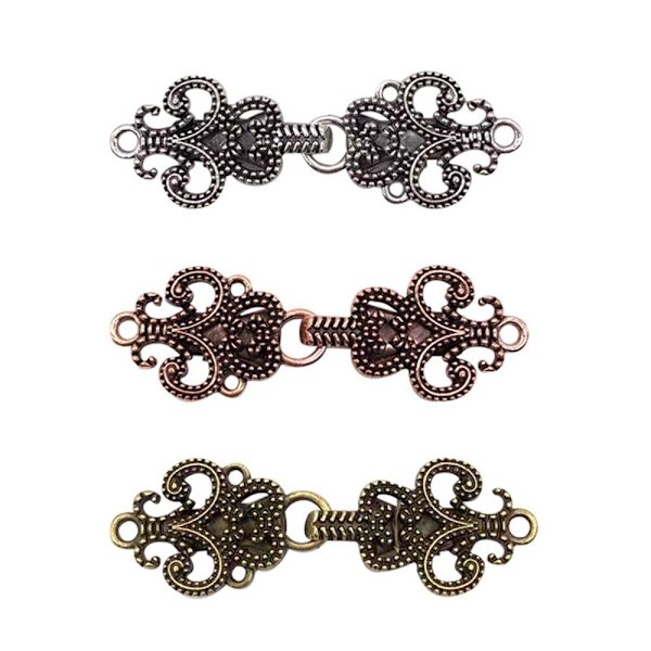 Cardigan Clip Sjal Broche ANTIK BRONZE ANTIK BRONZE Antique Bronze