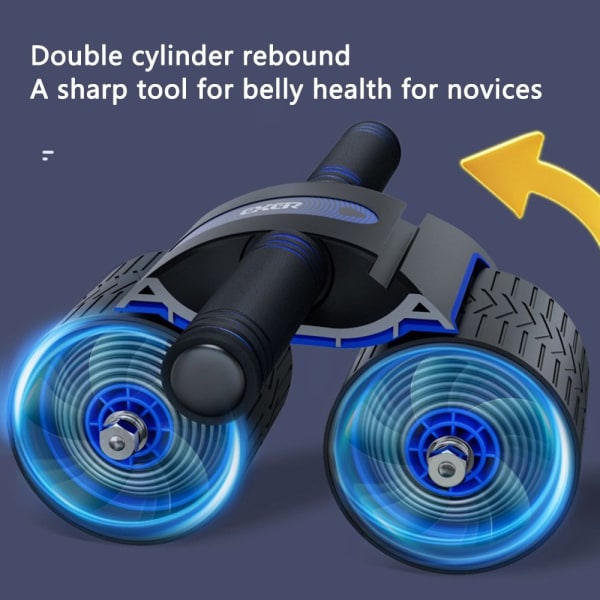 Anti Slip Maghjul Fitness AB Roller RÖD Red