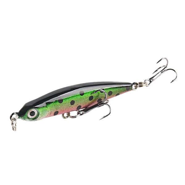 3 stk Synkende Minnow Wobblers fiskesluk 7 7 7