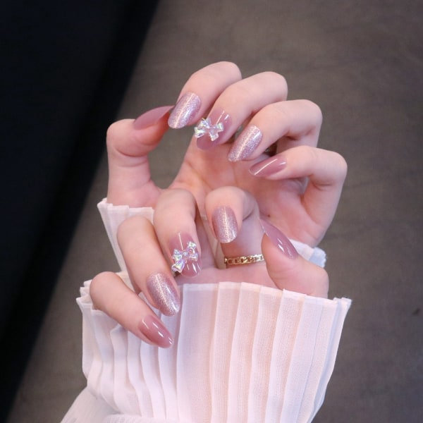 Franske Kunstige Negltips Juler Design F76 F76 F76