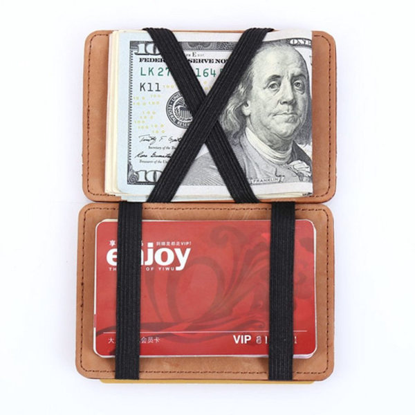 Møntkortholder Herre Slim Wallet SORT black