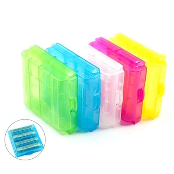 Batterietui 4 AA AAA ROSE 5STK 5STK Rose 5pcs-5pcs
