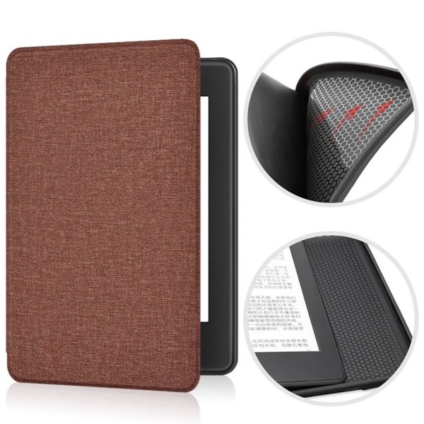 6,8 tommer E-Reader Folio Cover 11th Gen Protective Shell KAFFE Coffee