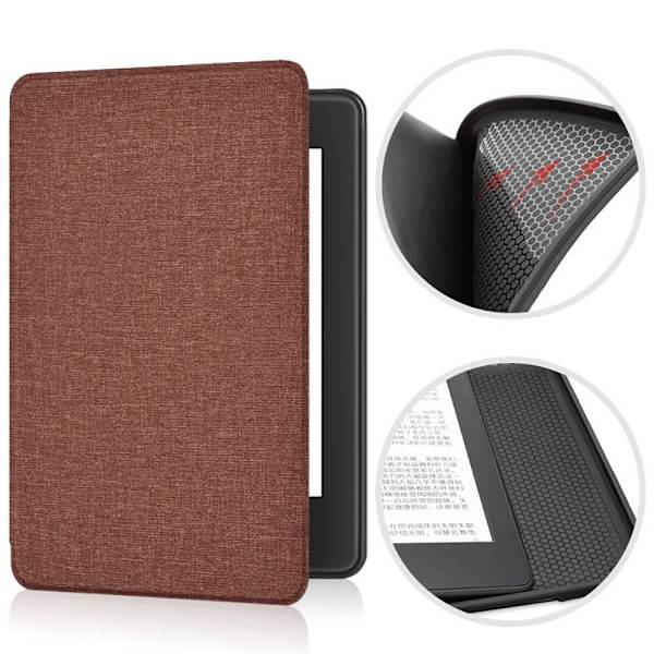 6,8 tums E-Reader Folio Cover 11th Gen Protective Shell KAFFE Coffee