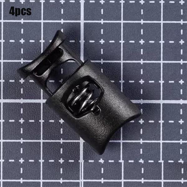 4 stk. webbing stropp spenne glider feste RØD Red
