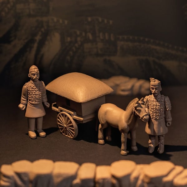 Terracotta Army Pendant Miniature Figurer Micro Landscape