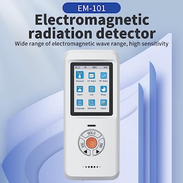 EMF Meter EMF Reader Strålingsdetektor Meter