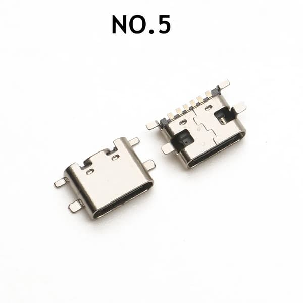100 kpl/erä Type-C-telakointiliittimet USB lataustelakointiliittimet