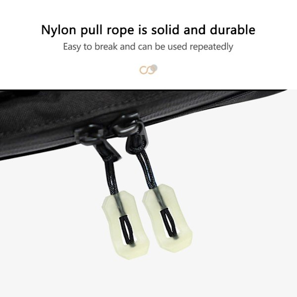 Luminous Pull Zippers Dark Zipper 10 ST 10 ST 10 Pcs