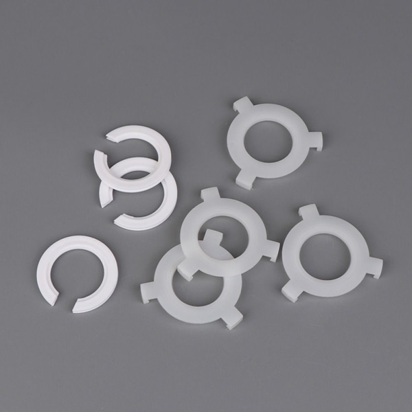 Lampskärm Ringar Lampskärm Reducer Ringar Glödlampshållare 50Pcs