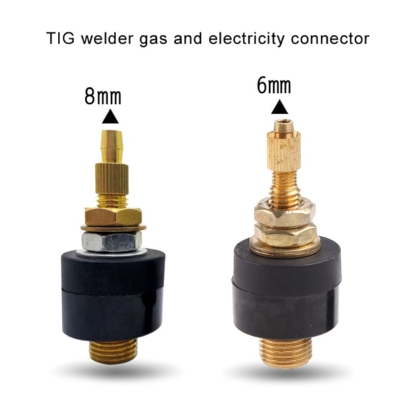 TIG Svetsbrännare Gas Elektrisk Snabbkoppling 8MM 8mm