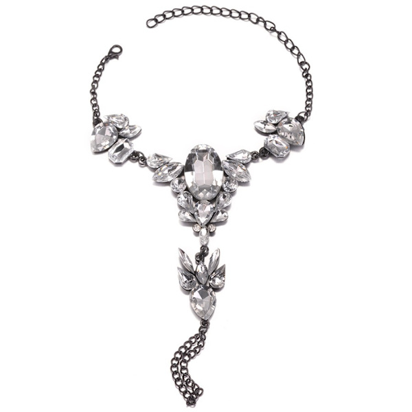 Anklet Chain Rhinestones Chain A A A