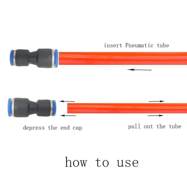 10 Pack Reducer Push Liitä sopiva suora liitosputki