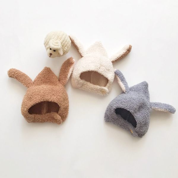 Baby Hat Rabbit Ears Cap PINK pink