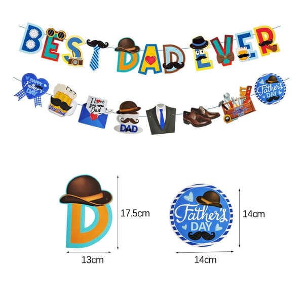 2 set Bokstavs Drag Banner Hängande Banners A A A