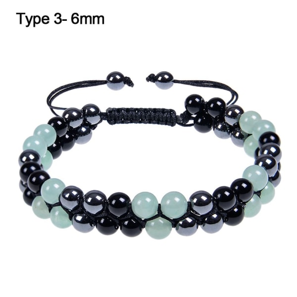 Par Armbånd Beaded Armbånd 6MMTYPE3 TYPE3 6mmType3