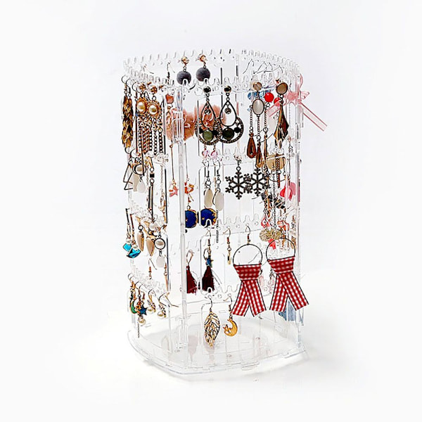 Smycken Display Rack Öron Clip Ear Stud Rack Förvaringsbox