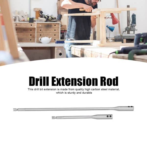 Drill Bit Extension Shank Extender Wood Spade Bit Extension