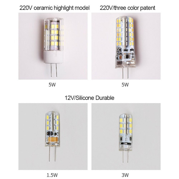 Lyspære Dæmpbar pære DC 12V3W DC 12V3W DC 12V3W