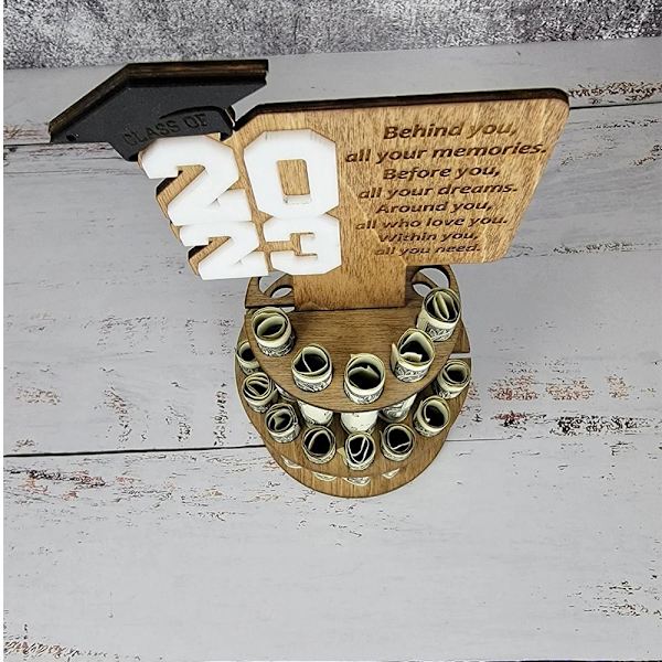 Grad Card Holder Graduation Money Holders VALKOINEN White
