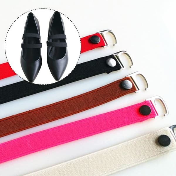 1 par Bundle Shoelisse Høye hæler Holder BLÅ blue
