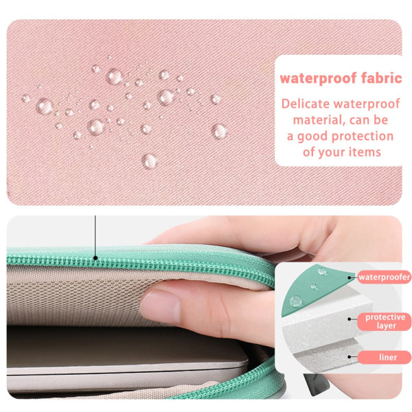Håndveske til nettbrett iPad-veske ROSA pink