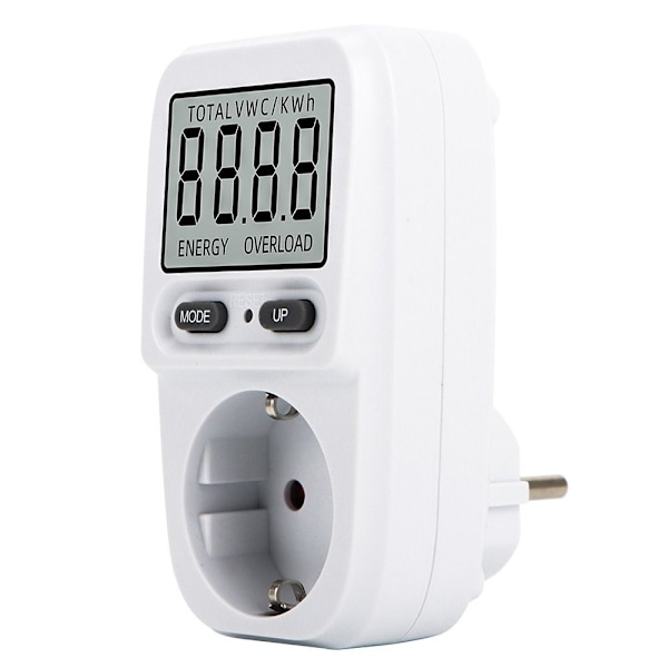 El Power Wattmätare LCD Energimätare