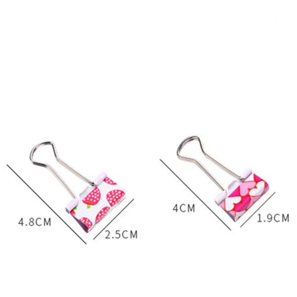 Binder Clips Clamp Paper Bookmark Clips