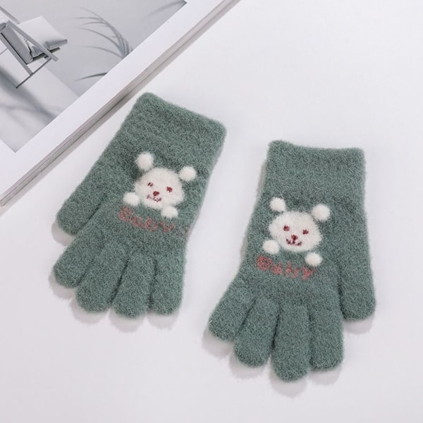 Helfingerhandskar Vinterstickade handskar FÄRG 5 FÄRG 5 Color 5