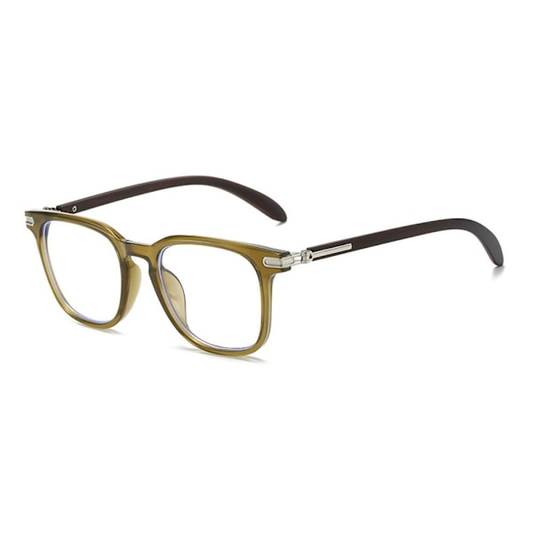 Anti-Blue Light Glasses Neliömäiset silmälasit VIHREÄ Green