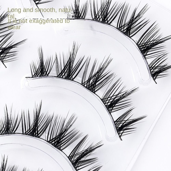 5 par/kartong Fluffiga lösögonfransar Fake Lashes Y07 Y07 Y07