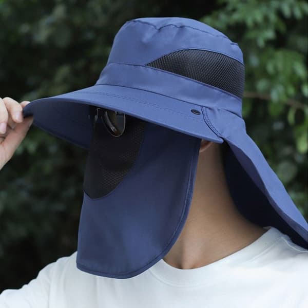 Fiskehatt Sollue GRÅ Gray