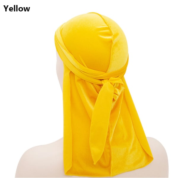 1st Durags Kepsar Bandana Hat GUL yellow
