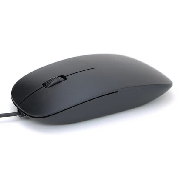 Forr Wired Mouse USB Optics MUSTA black
