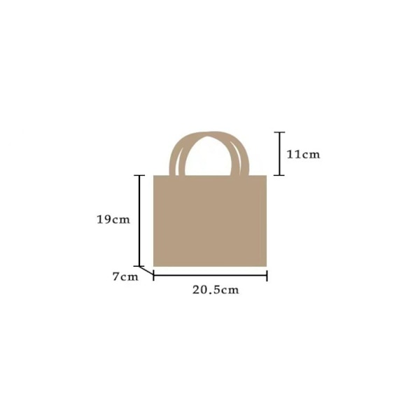 Vevd veske Crossbody veske BEIGE beige
