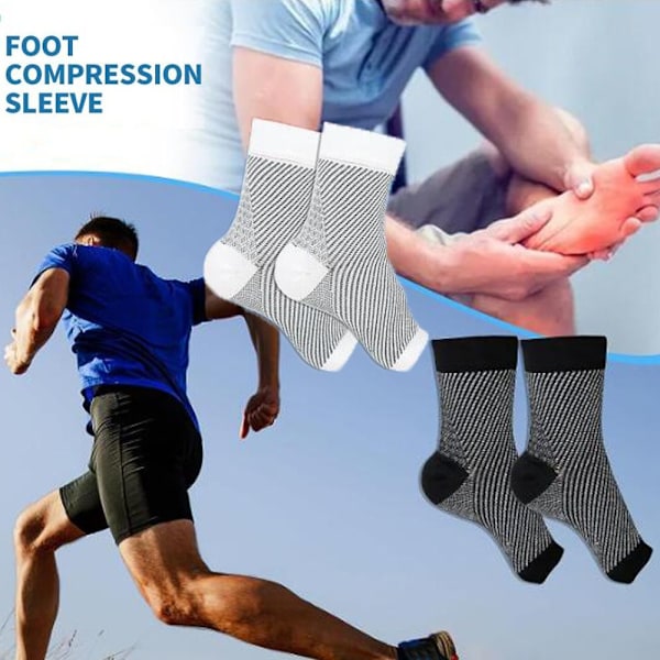 Nevropati Sokker Soothe Relief Compression Sokker SORT S/M Black S/M